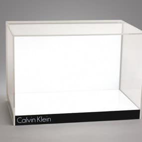 Calvin Klein Acrylic Display Box