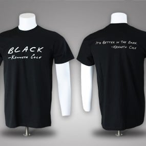 Kennith Cole “Black” T-Shirt
